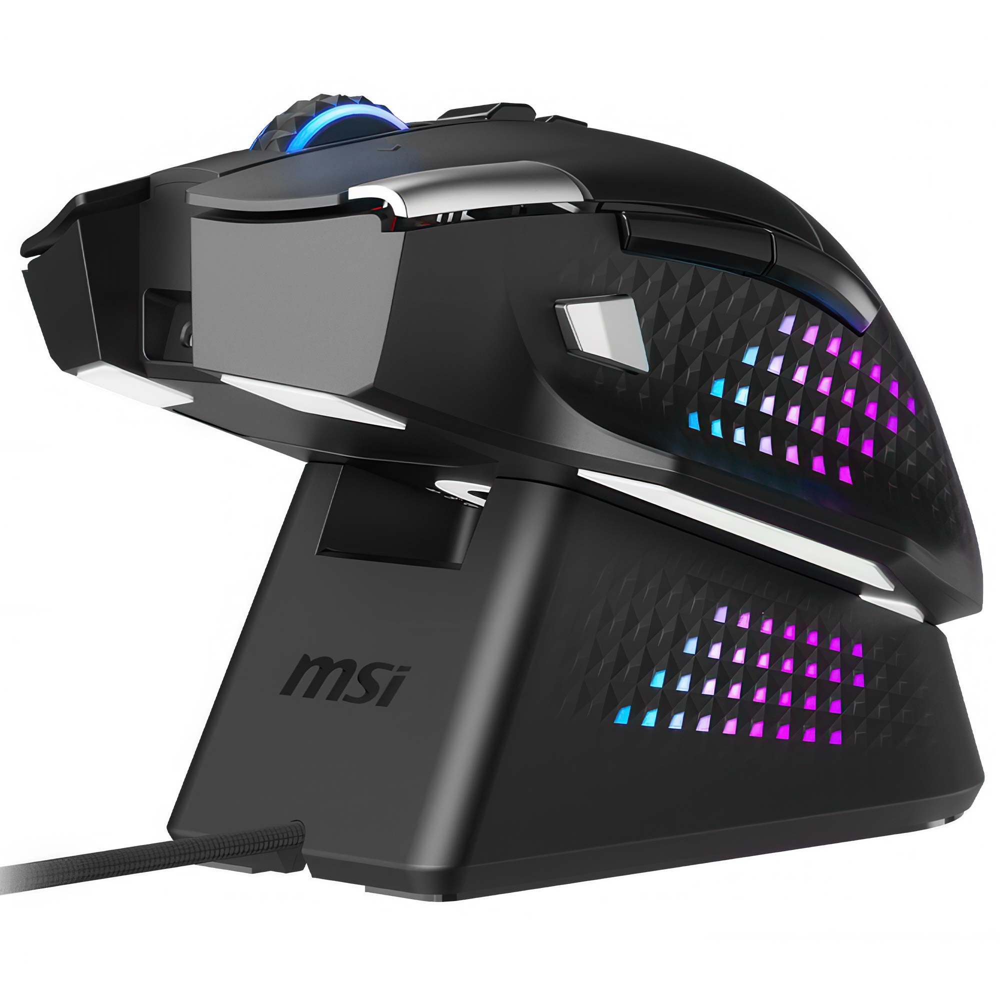 MSI Versa PRO Wireless Gaming Mouse + Mouse Dock PRO - Nero - immagine 3