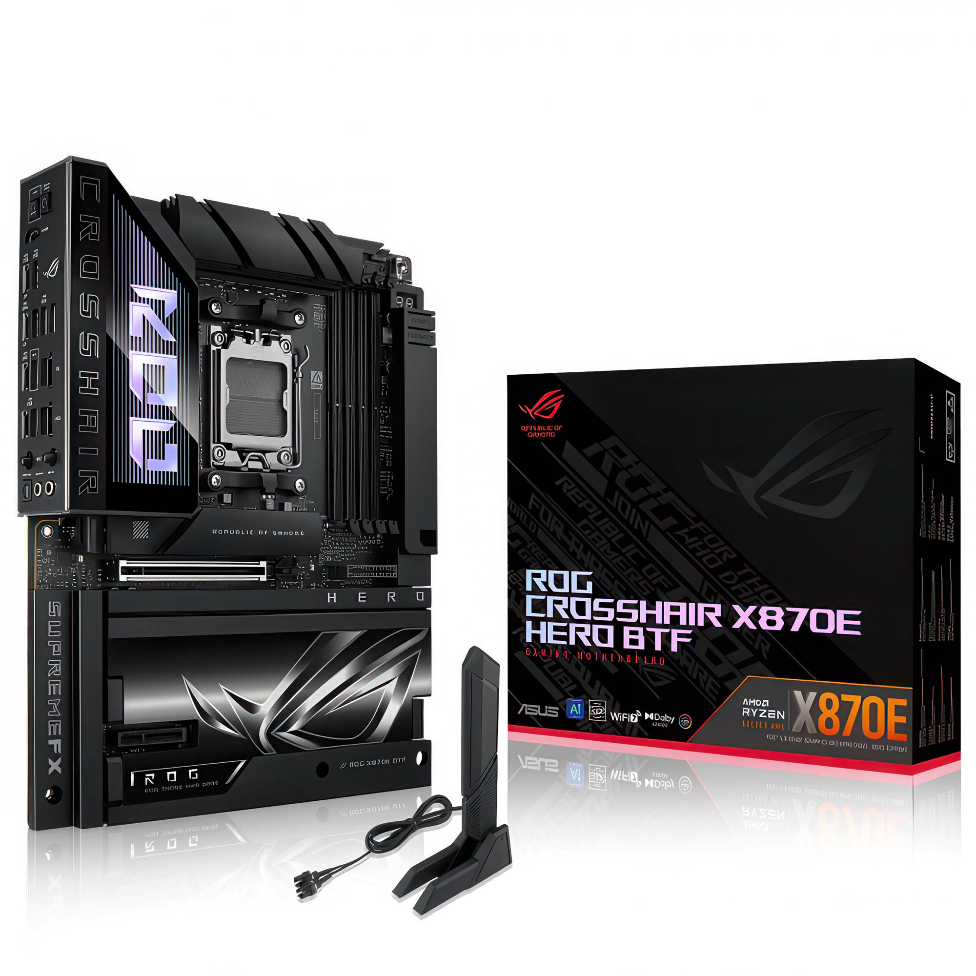 Asus ROG Crosshair X870E Hero BTF - Socket AM5, DDR5 - immagine 6