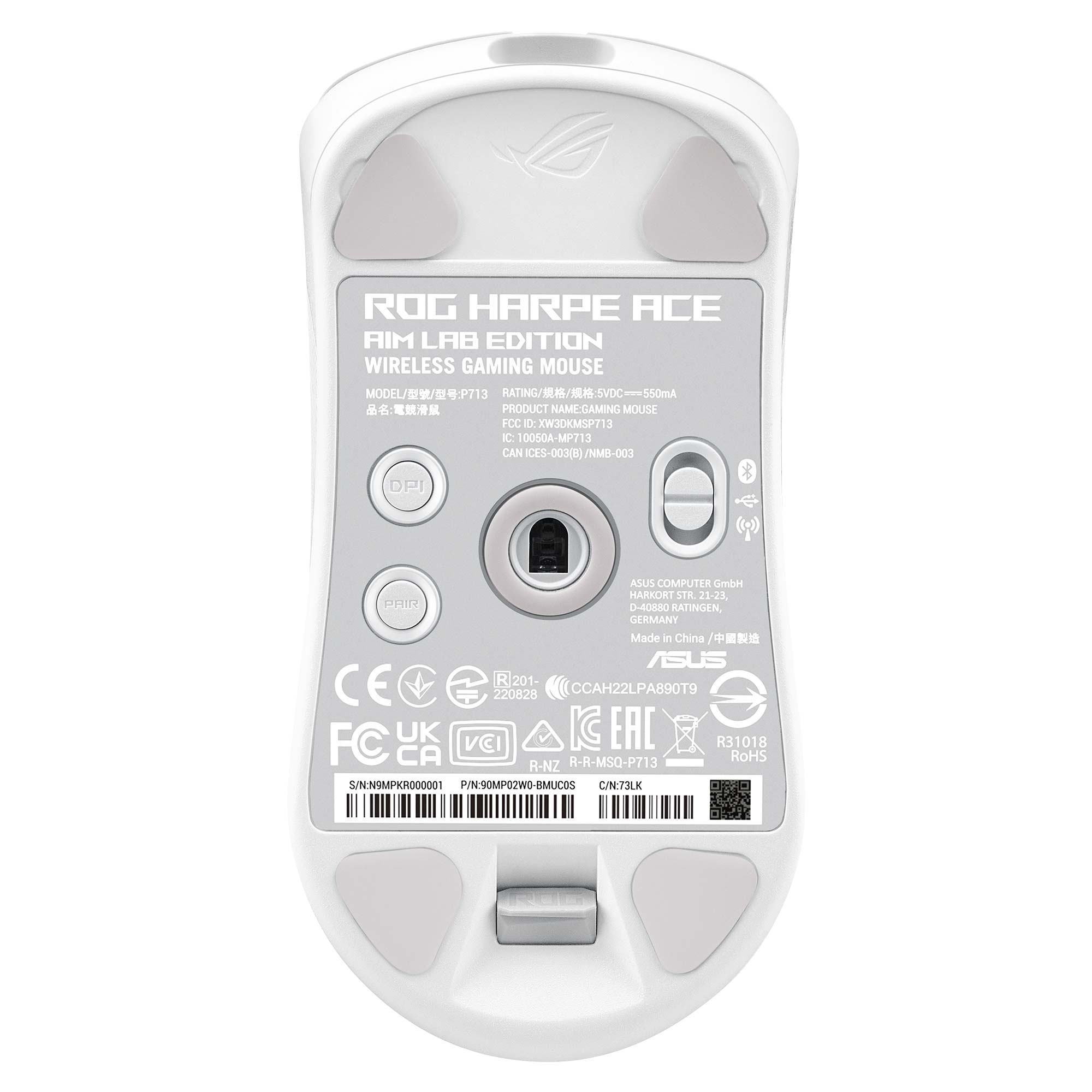 Asus ROG Harpe Ace Aim Lab Edition - Bianco - immagine 7