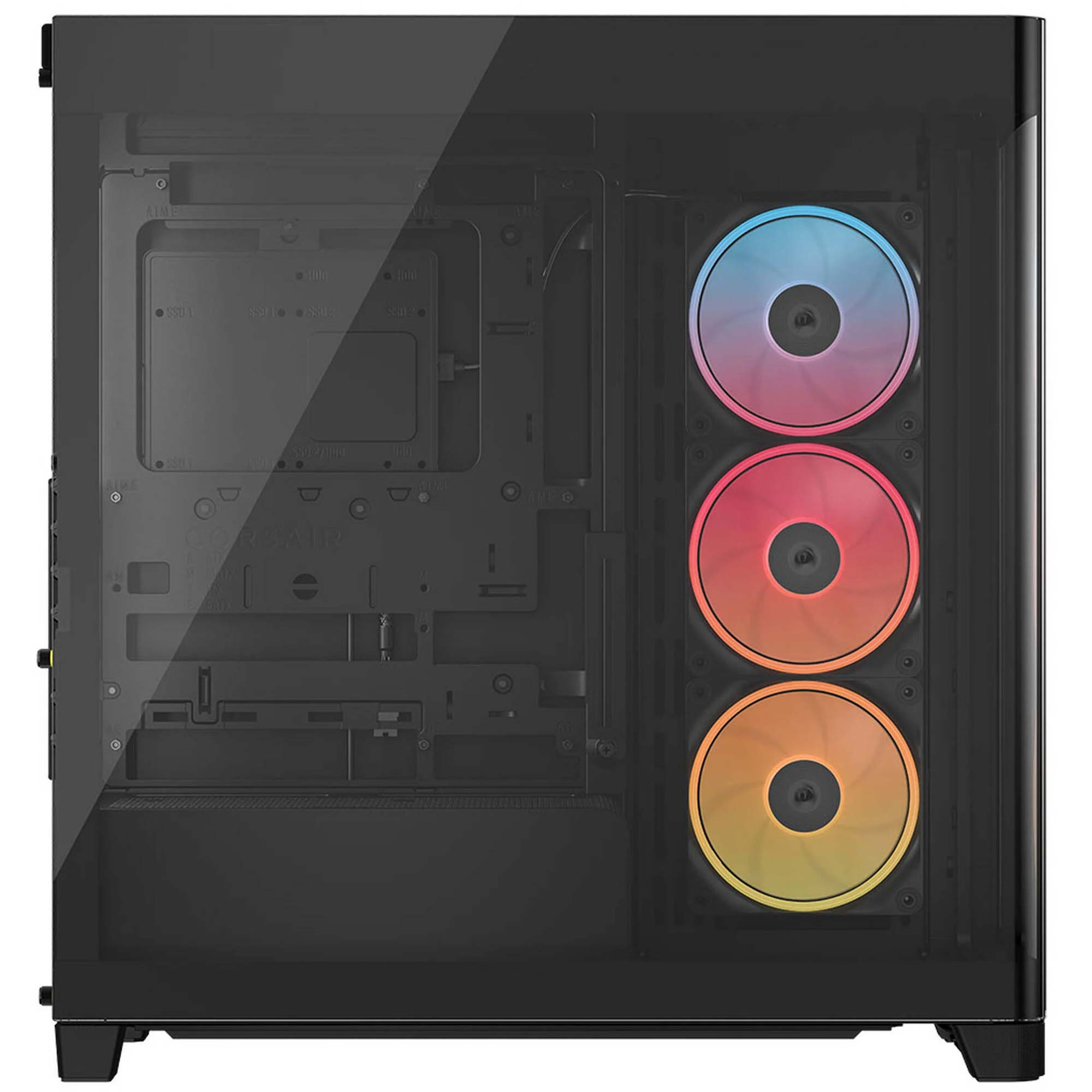 Corsair FRAME 4500X LX-R ARGB Tempered Glass, Mid-Tower - Nero - immagine 3