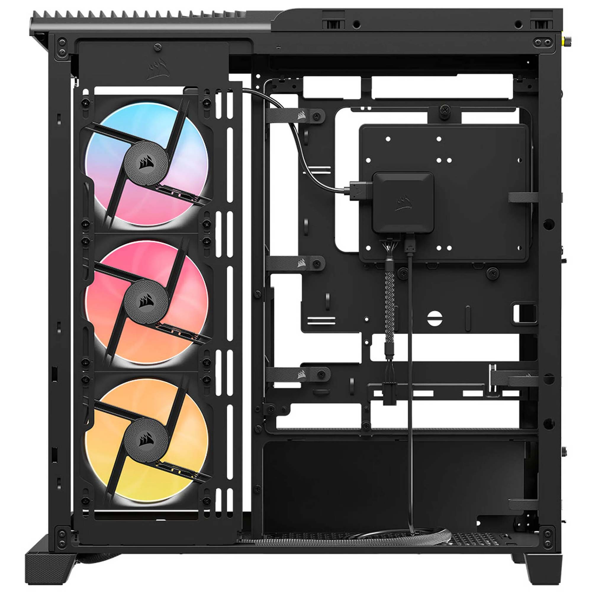 Corsair FRAME 4500X LX-R ARGB Tempered Glass, Mid-Tower - Nero - immagine 4