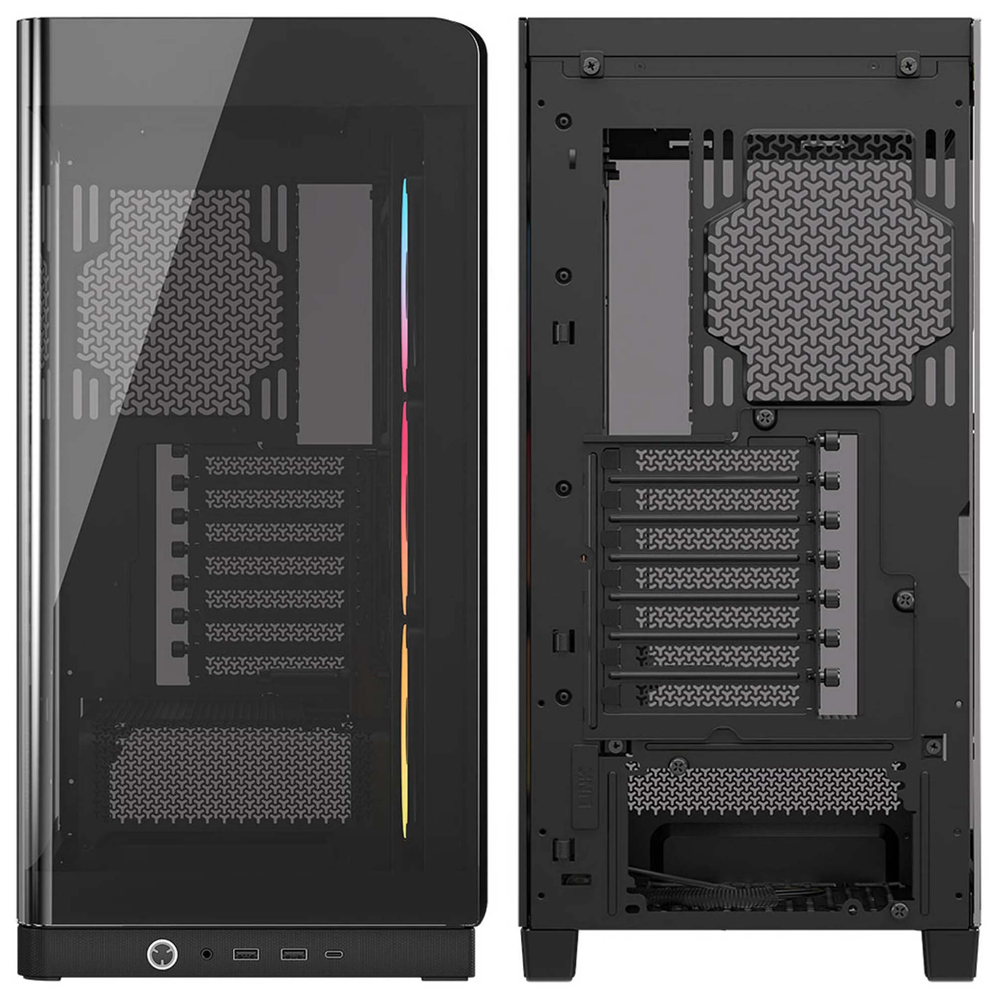 Corsair FRAME 4500X LX-R ARGB Tempered Glass, Mid-Tower - Nero - immagine 5