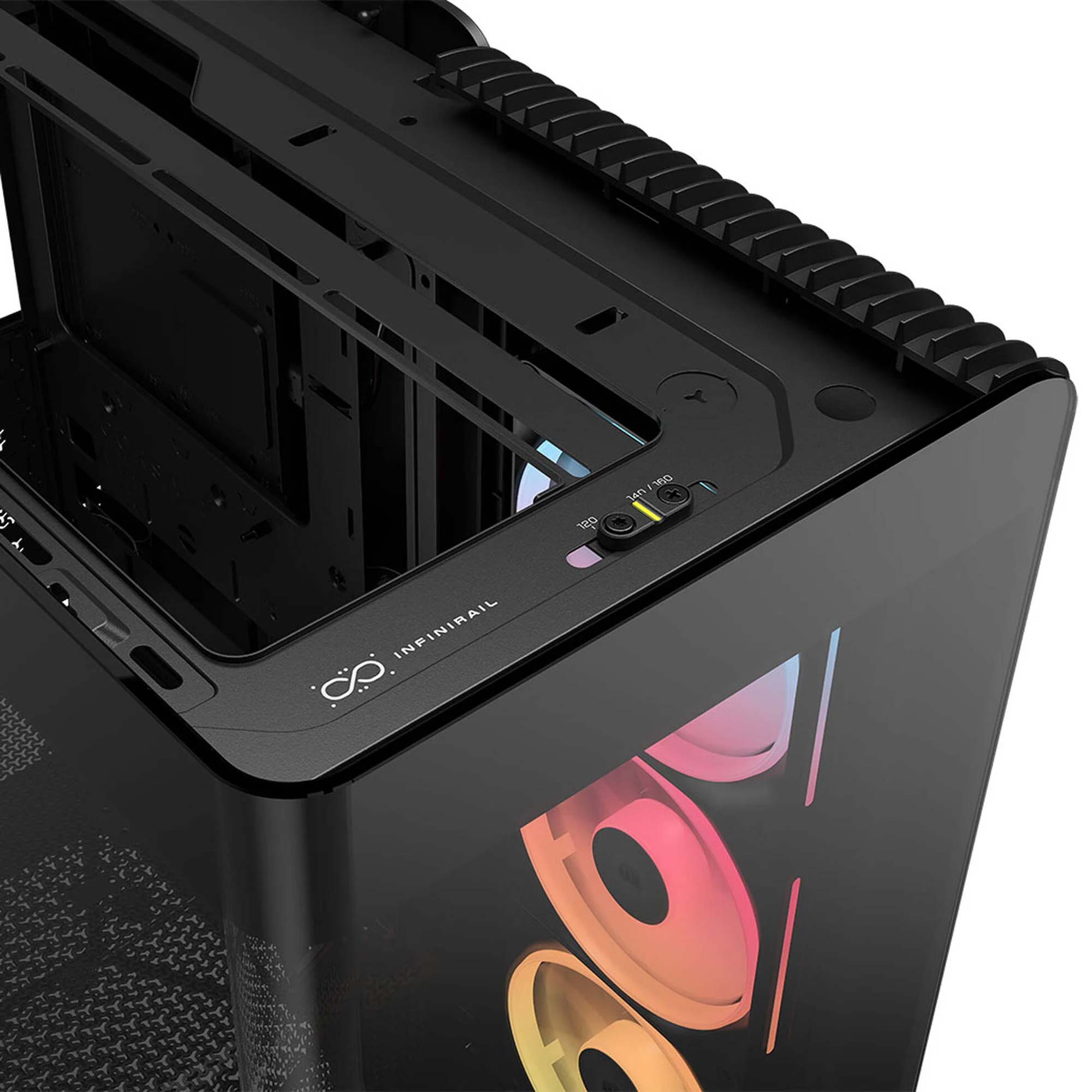 Corsair FRAME 4500X LX-R ARGB Tempered Glass, Mid-Tower - Nero - immagine 6