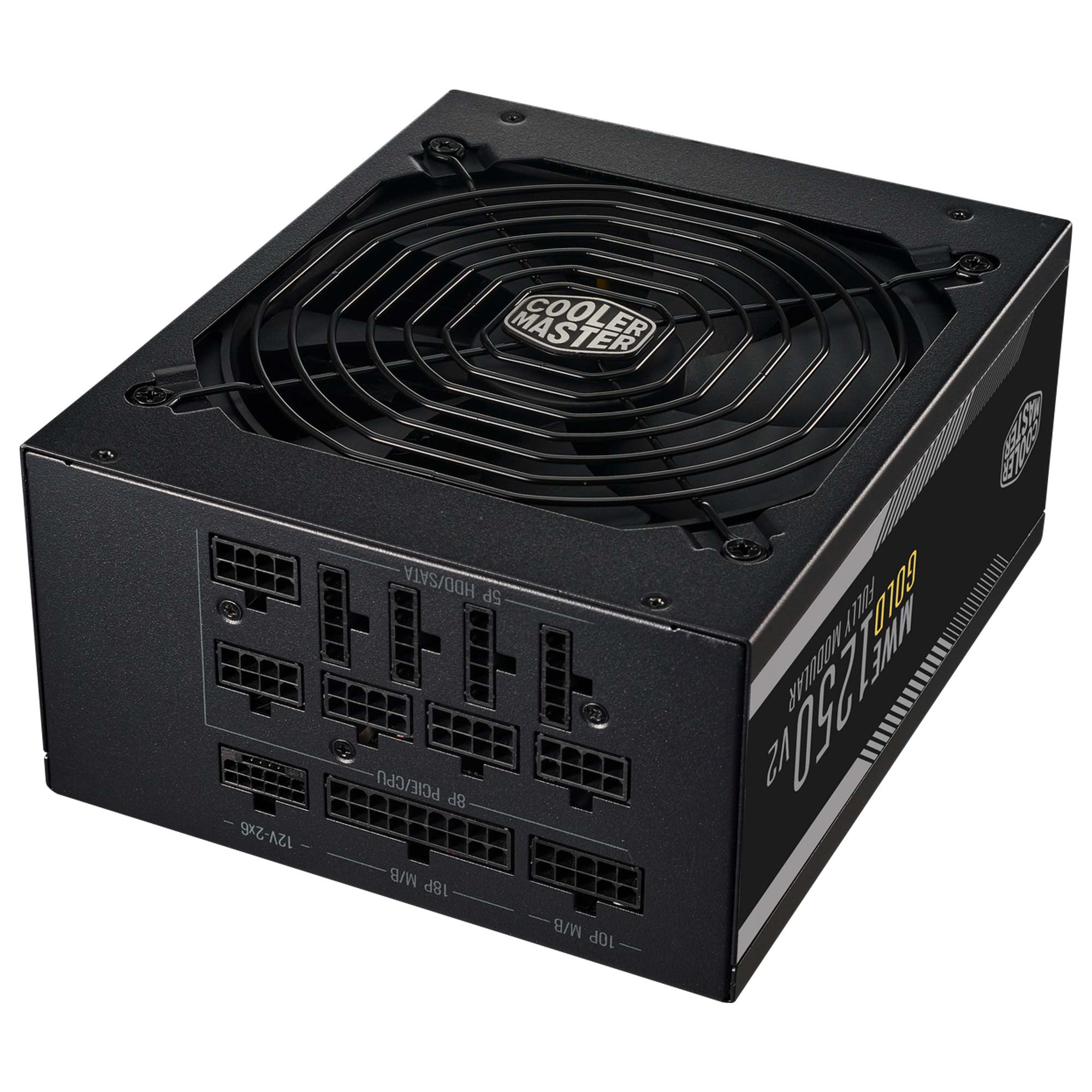 Cooler Master MWE Gold 1250 V2 ATX 3.1 Modulare, 80Plus Gold, Nero - 1.250 watt - immagine 2