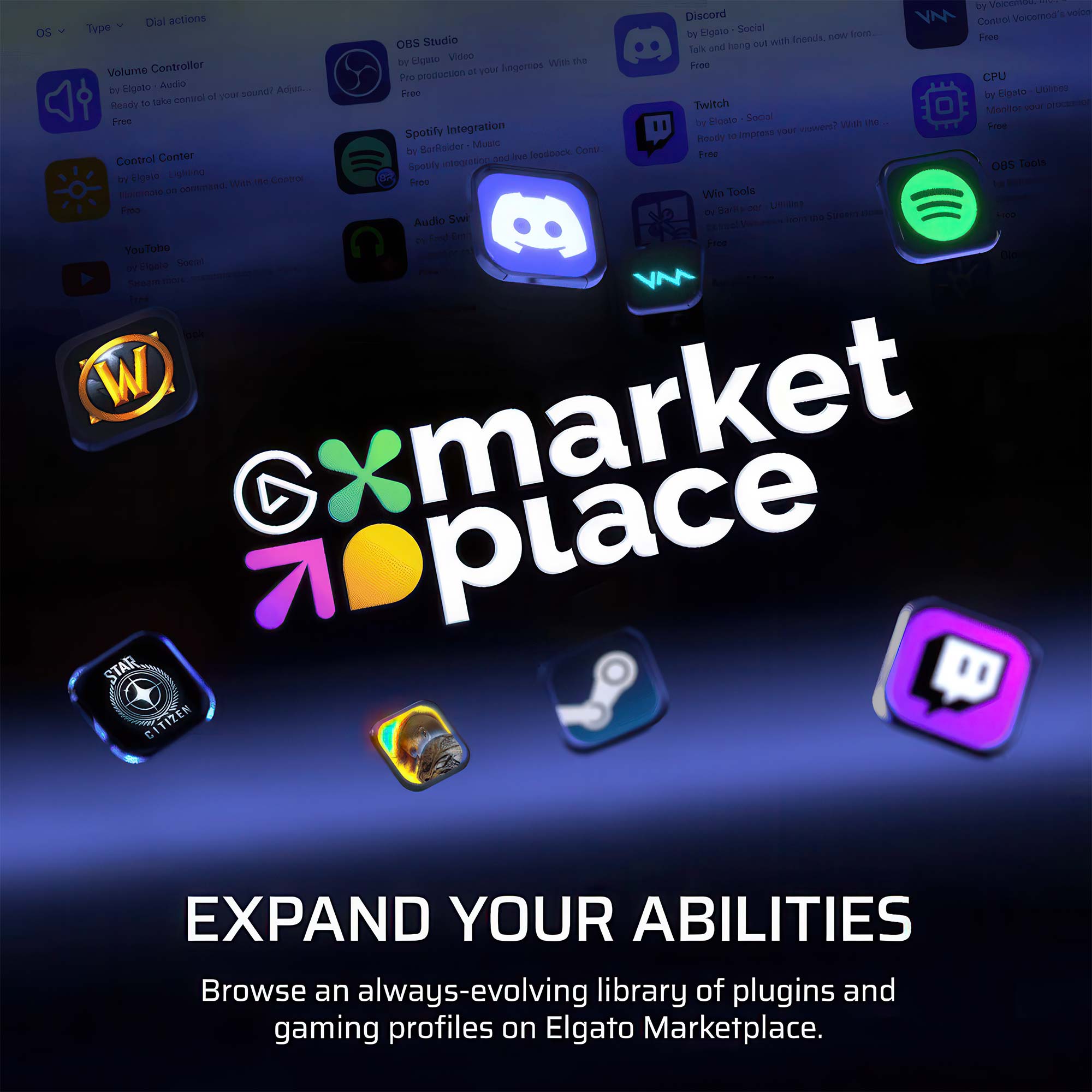 Corsair GALLEON 100 SD, Stream Deck integrato, Switch MLX Pulse - Nero - immagine 5