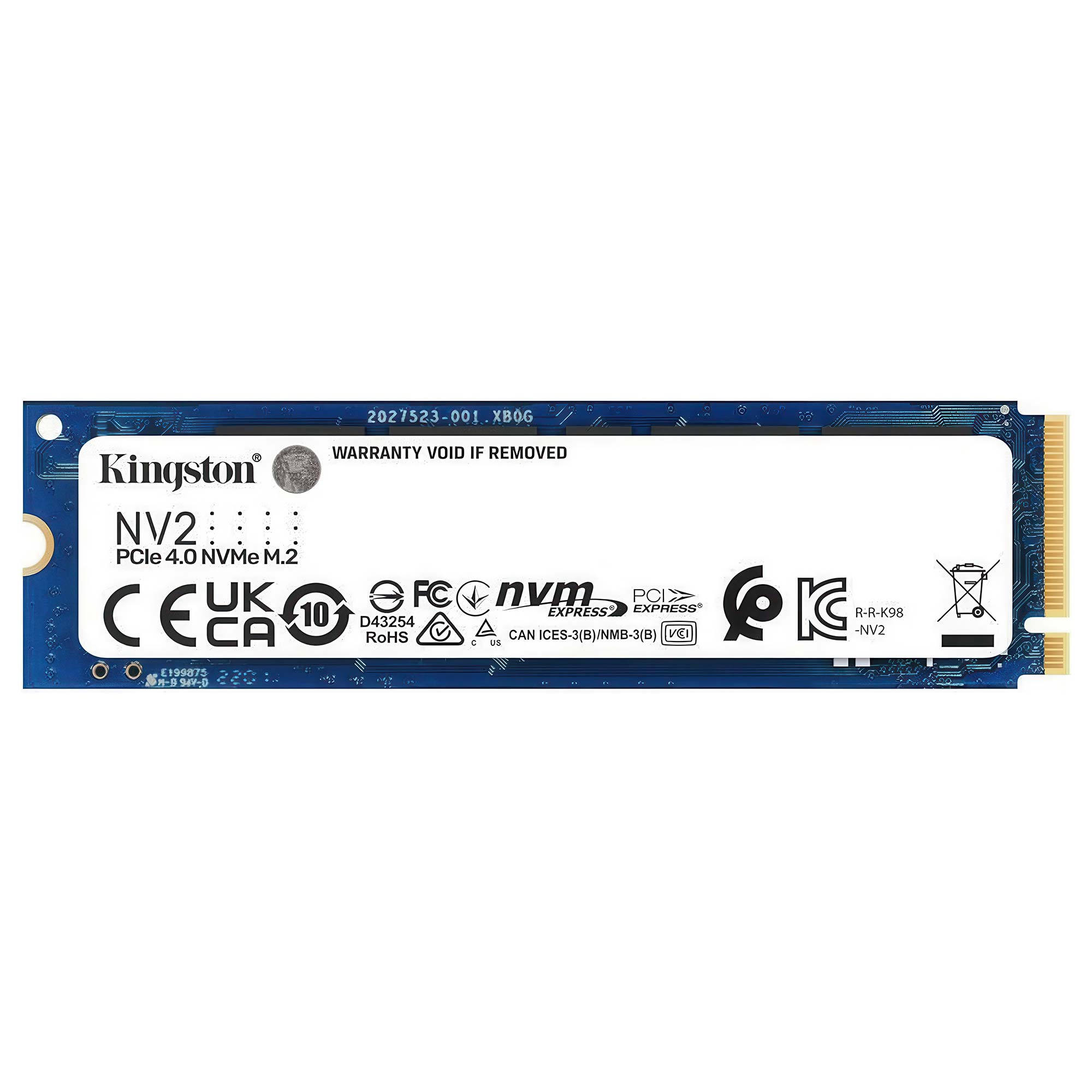 Kingston NV2 NVMe SSD, PCIe 4.0 M.2 Type 2280 - 2 TB OEM