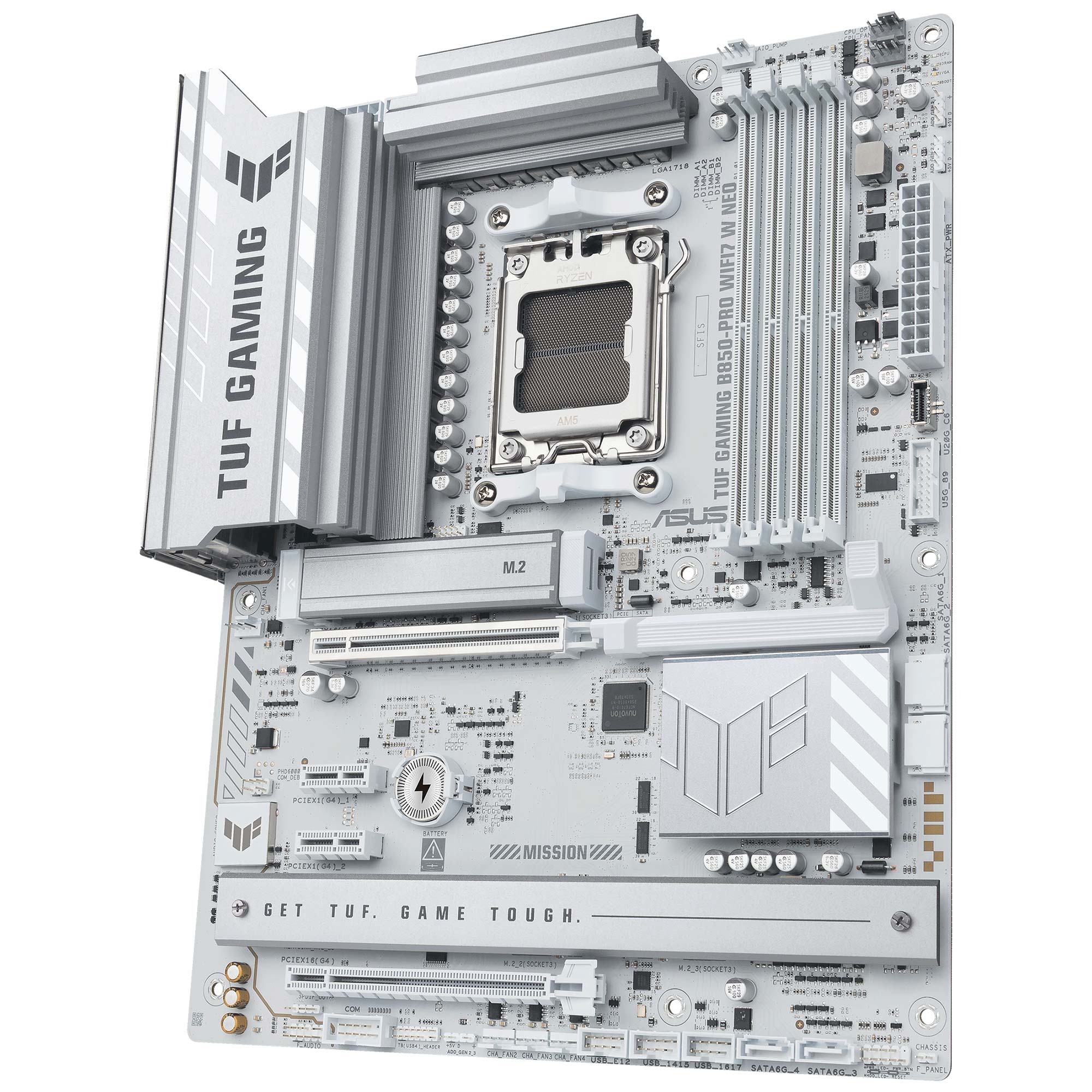 Asus TUF Gaming B850-PRO WiFi 7 NEO White - Socket AM5, DDR5