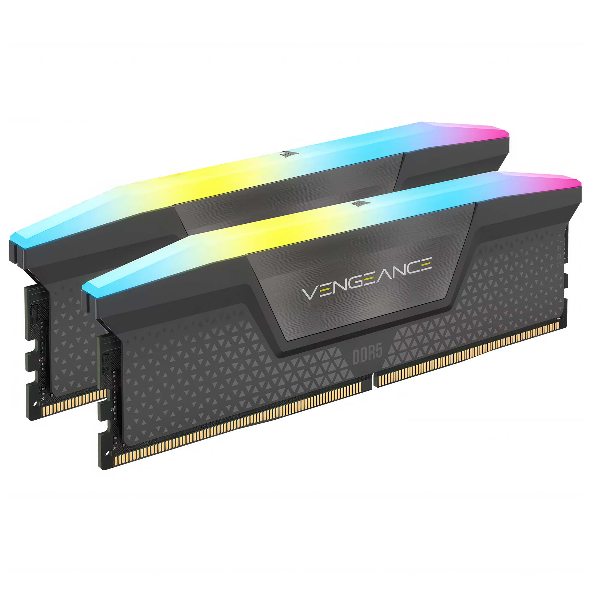 Corsair Vengeance RGB DDR5 6000MHz C38, Grigio - 32GB (2x16GB)