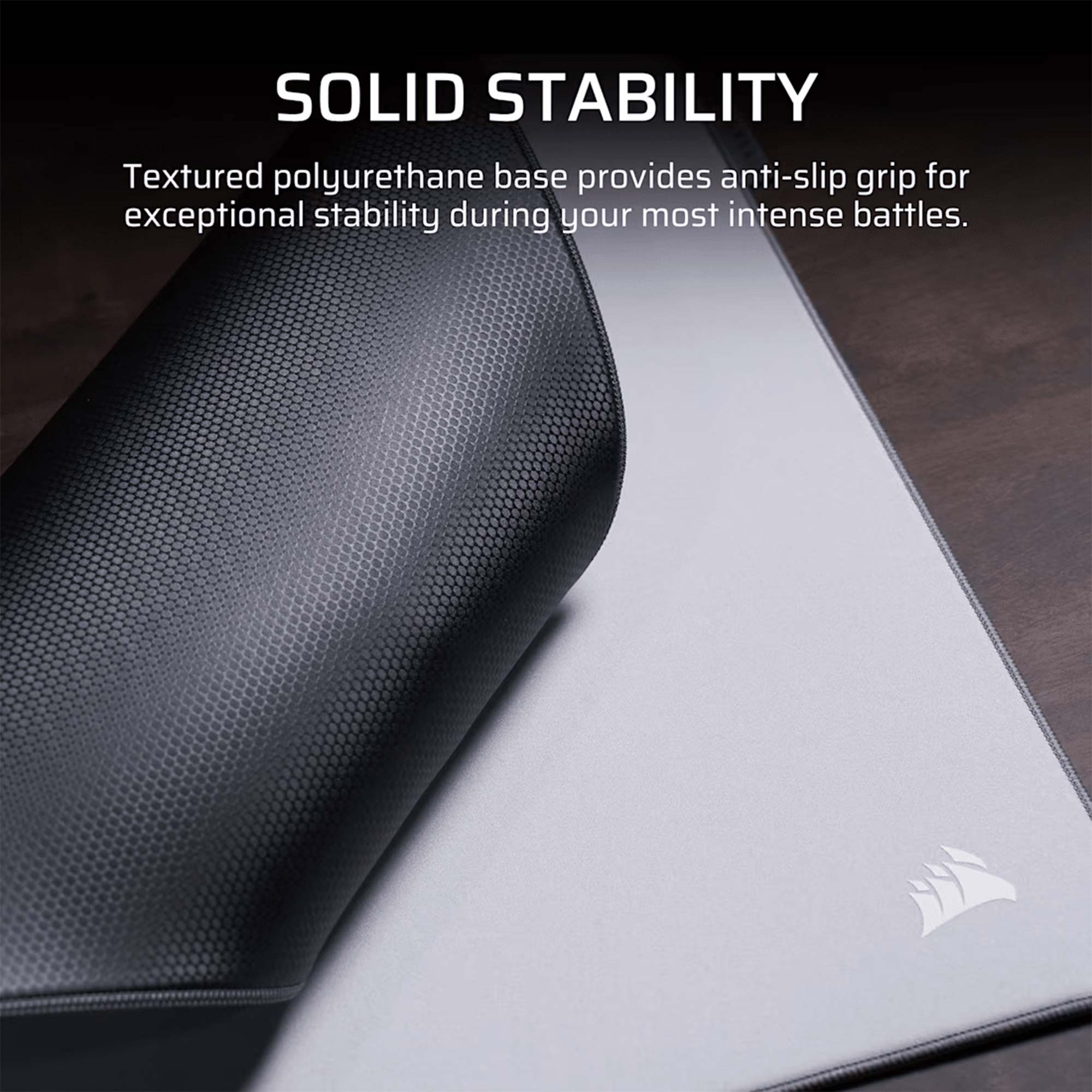 Corsair Gaming MM PRO Control Medium Mouse Pad eSports - Medium - Grigio - immagine 3