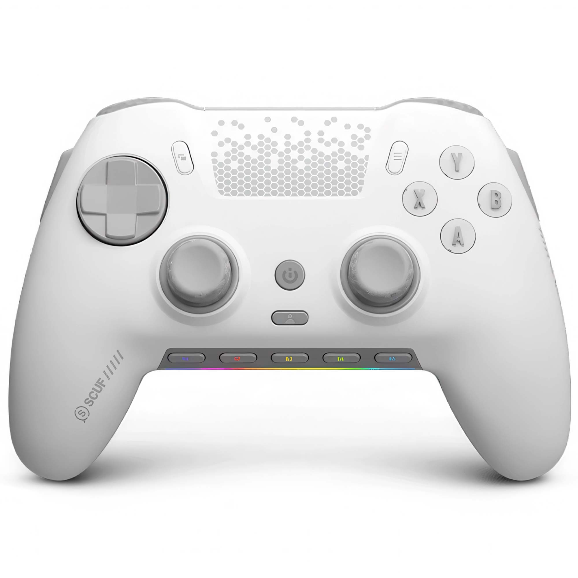 SCUF Envision V2 Controller Cablato RGB per PC, Hall Effect - Bianco