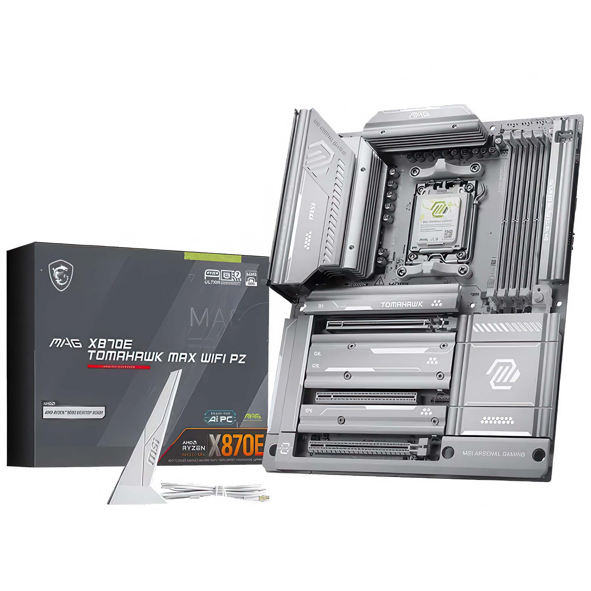 MSI MAG X870E TOMAHAWK MAX WiFi Project Zero - Socket AM5, DDR5