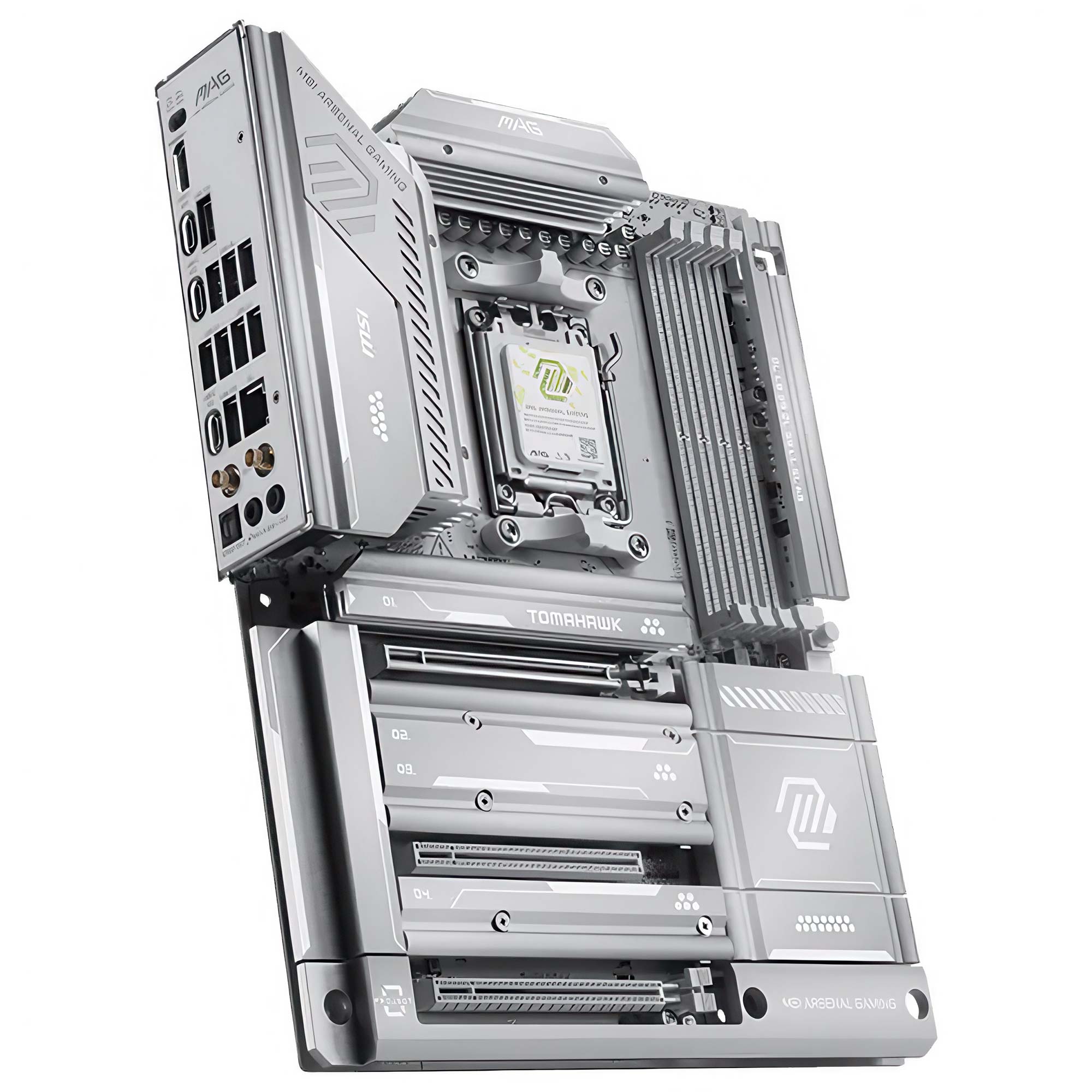 MSI MAG X870E TOMAHAWK MAX WiFi Project Zero - Socket AM5, DDR5 - immagine 3