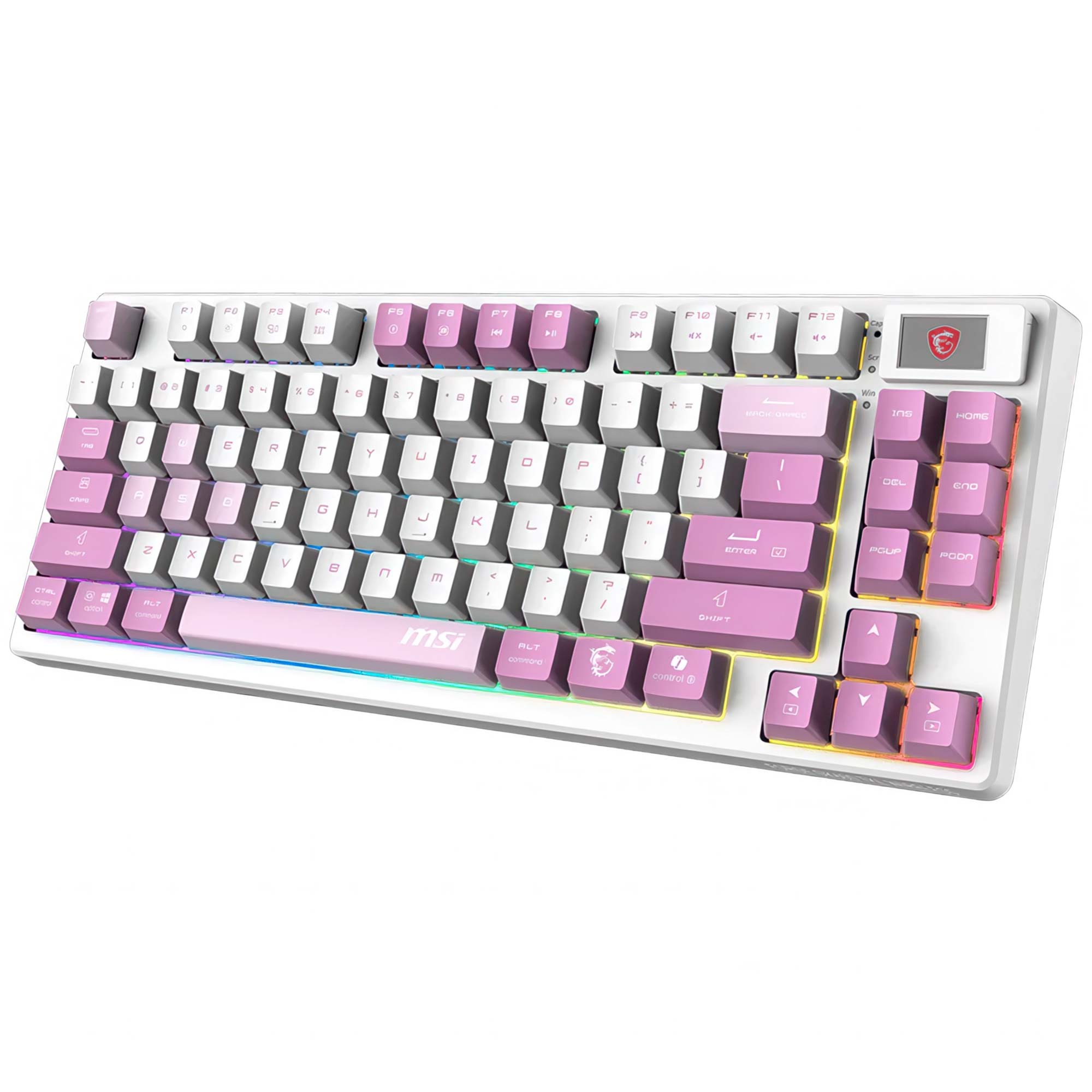 MSI Forge GK600 TKL Wireless VIOLET Gaming Keyboard - ITA