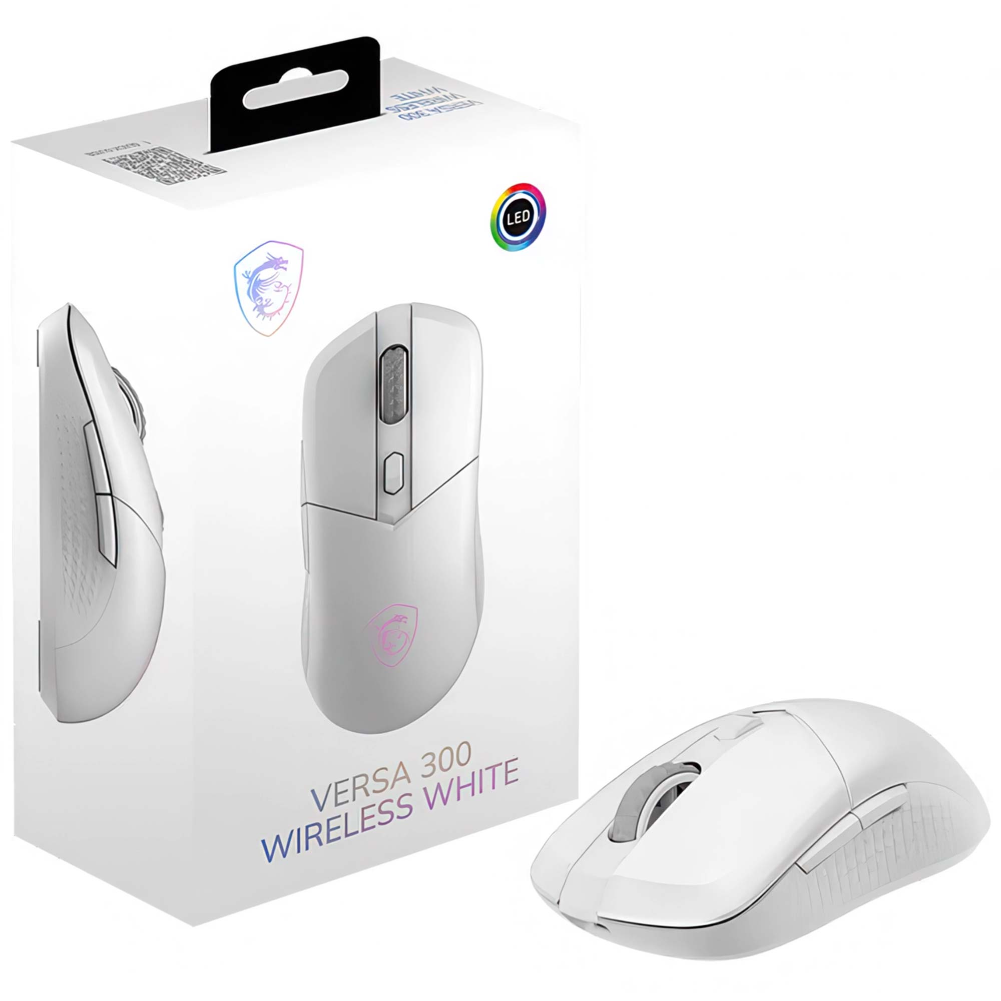 MSI Versa 300 Wireless Gaming Mouse - Bianco - immagine 5