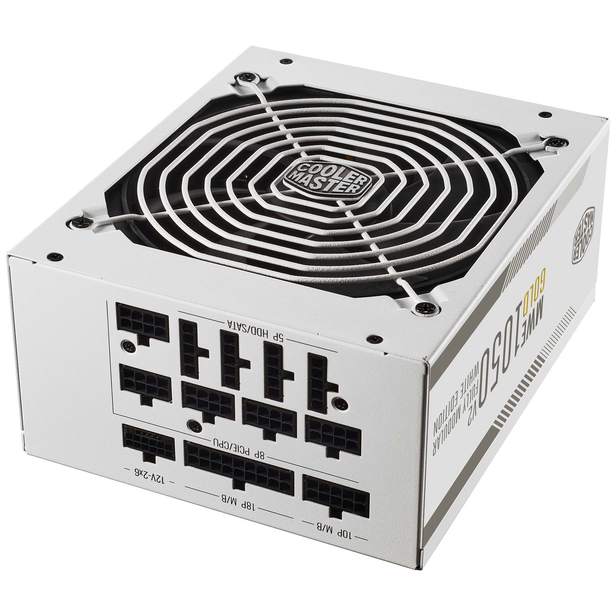 Cooler Master MWE Gold 1050 V2 Modulare, ATX 3.1, 80Plus Gold, Bianco - 1.050 watt - immagine 3