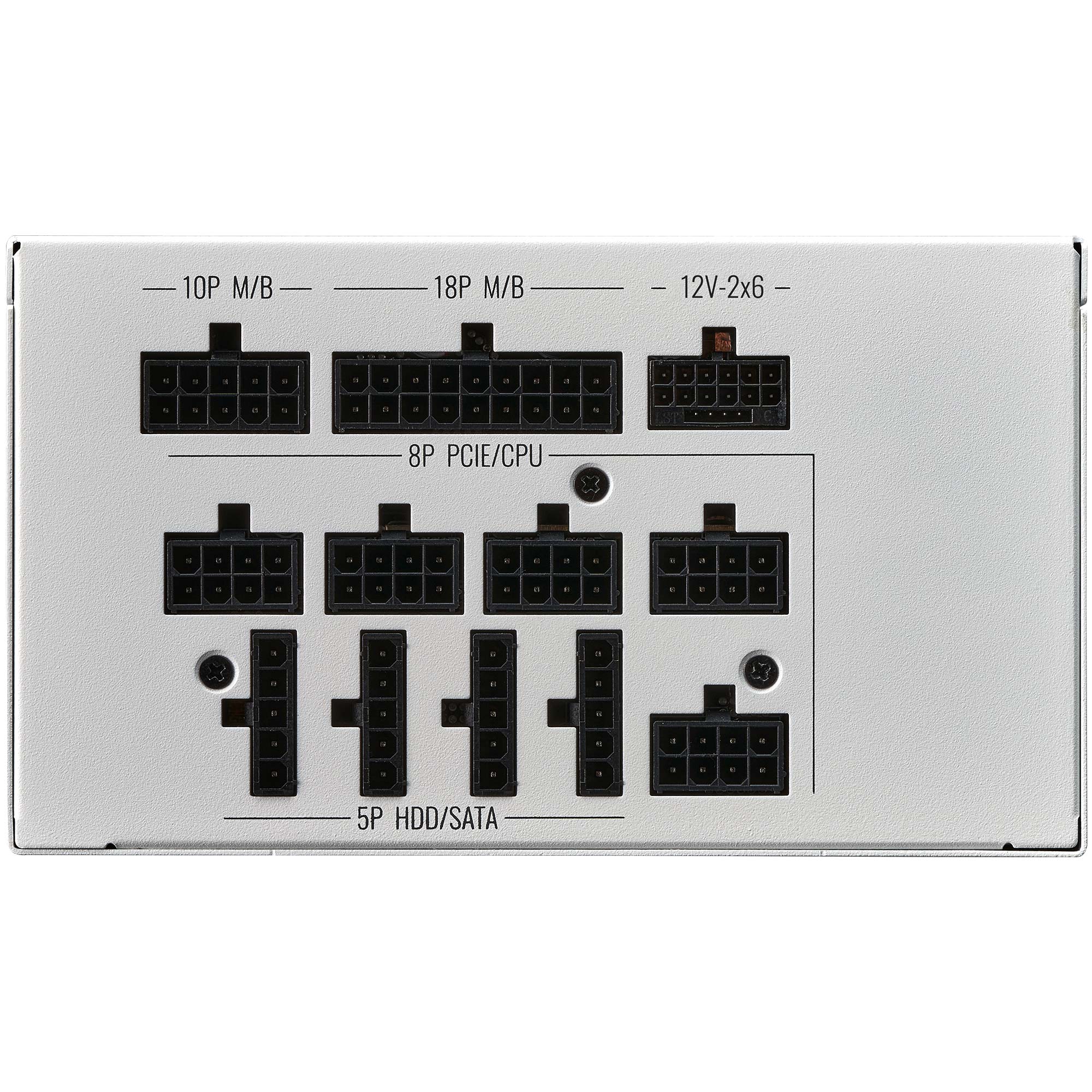 Cooler Master MWE Gold 1050 V2 Modulare, ATX 3.1, 80Plus Gold, Bianco - 1.050 watt - immagine 4