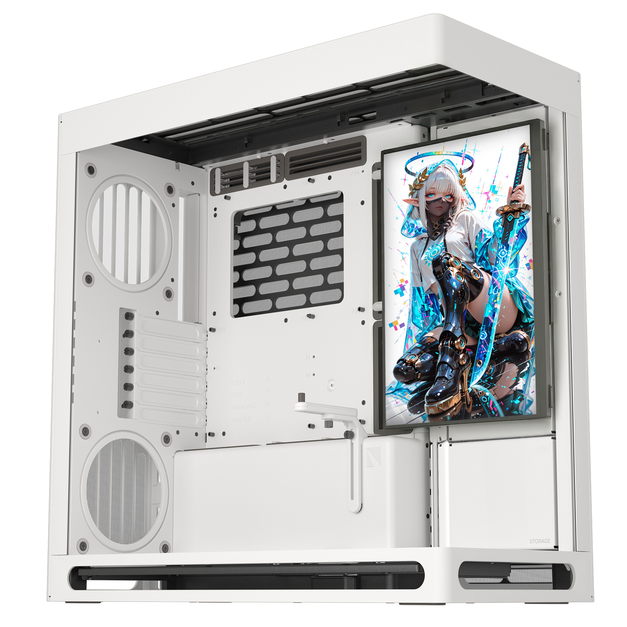 HAVN HS 420 + 14 Pollici Monitor Bundle - Bianco